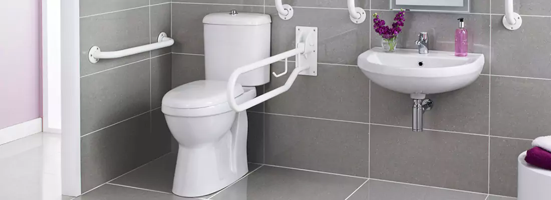 Modern Handicap Bathroom Solutions with Safety Features in Warrington, FL